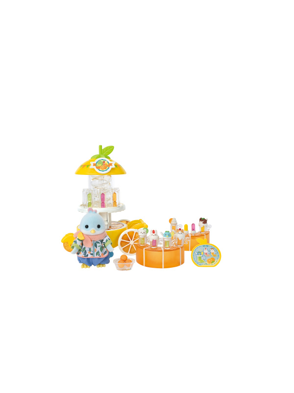 Sylvanian families 5861 stánek na výrobu citrusových nápojů