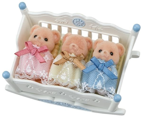 Sylvanian Families  Sušenkoví medvídci trojčata v kolébce
