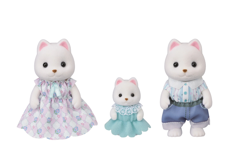 Sylvanian Families – rodina psíků Pomeranian, trio