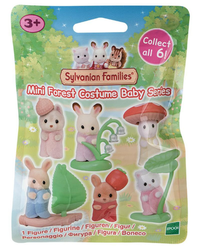 Baby zvířátka v lesních kostýmech - assort