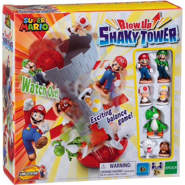 Super Mario Blow Up - Roztřesená věž, desková hra