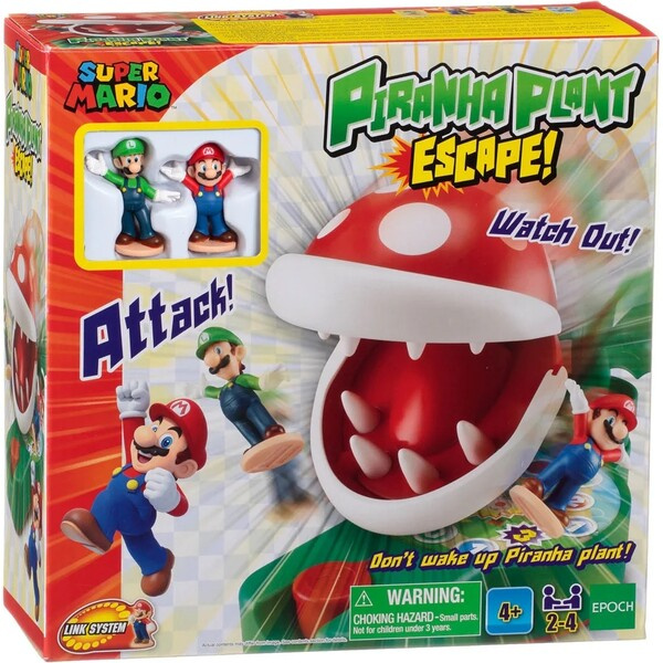Super Mario - Piranha Plant Escape, desková hra