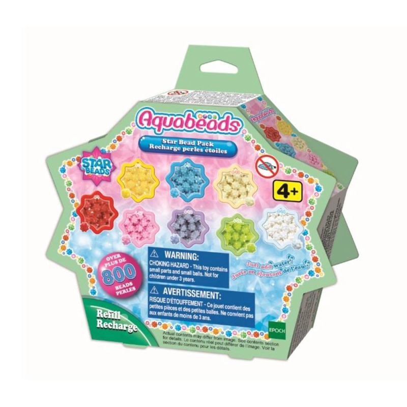 Aquabeads hvězdičkové korálky – doplňková sada