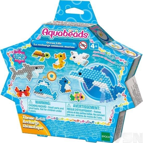 Aquabeads Hvězdičky oceán – doplňková kreativní sada