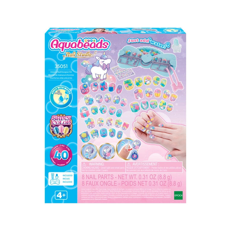 Aquabeads jednorožčí studio na nehty pro děti