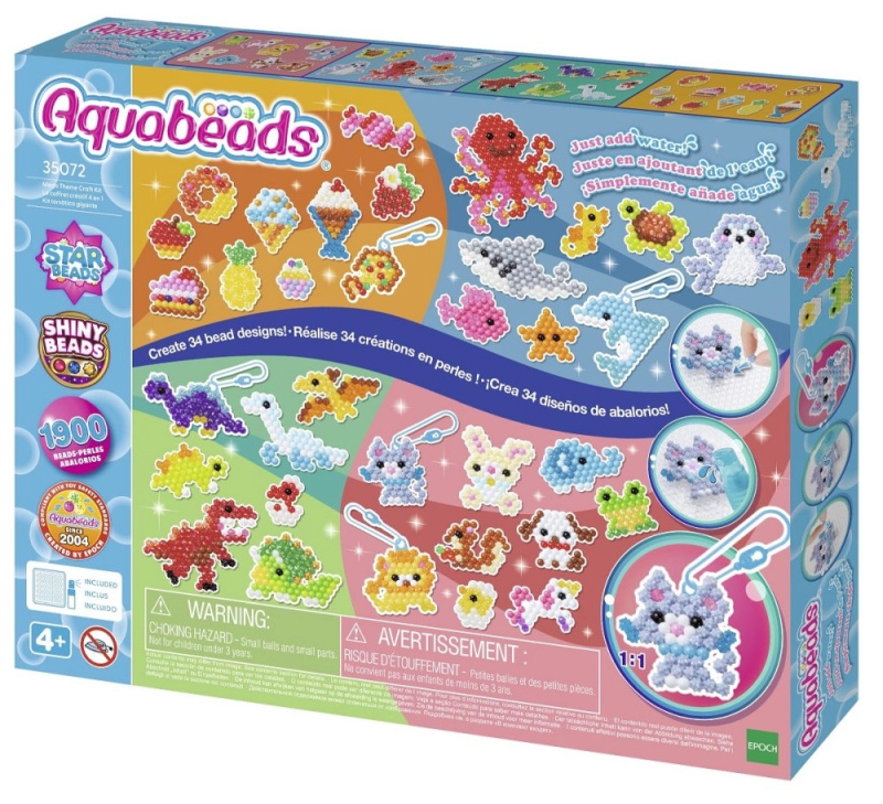 Aquabeads Čtyři světy – kreativní sada korálků