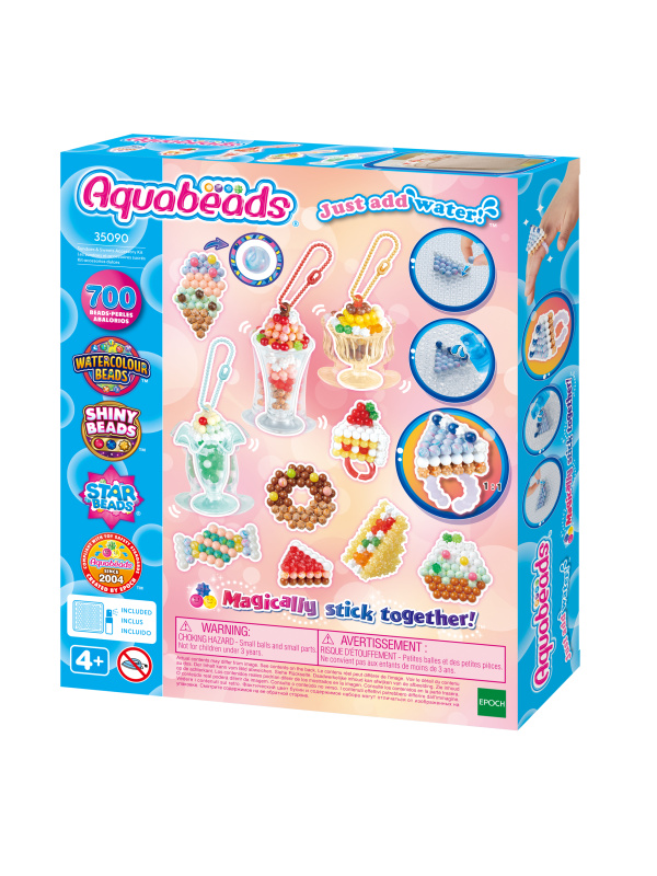 Aquabeads sladké smakołyki kreativní sada korálků na vodu