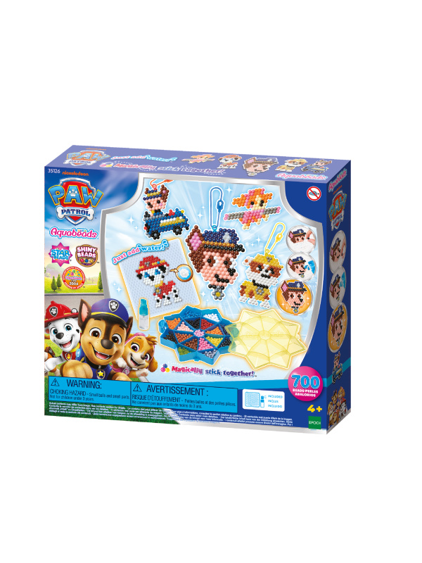 Aquabeads mega sada TLAPKOVÁ PATROLA – kreativní korálky s vodou
