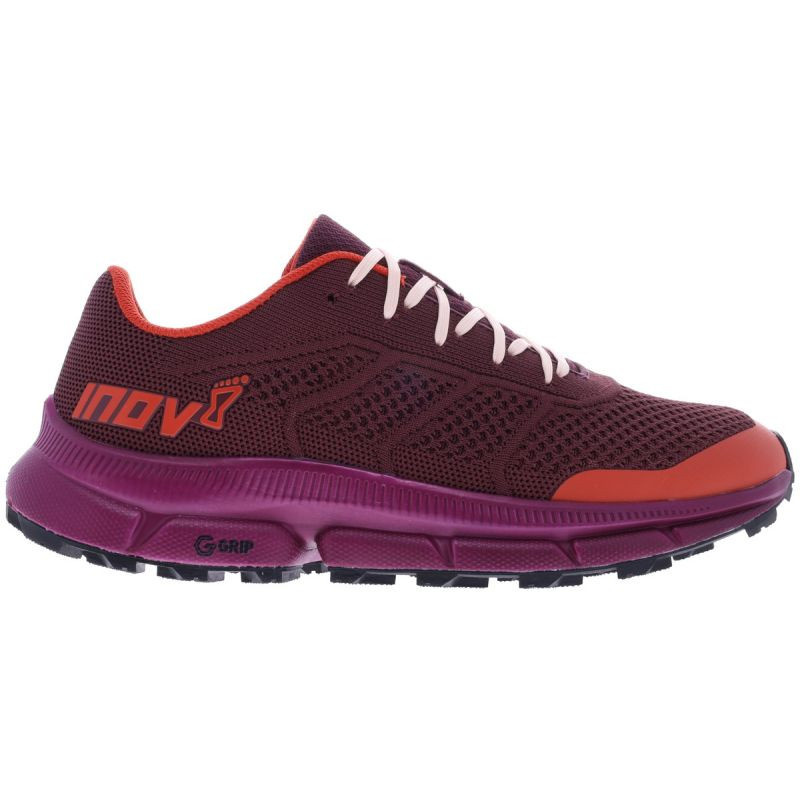 Dámské běžecké boty Inov-8 TrailFly Ultra G 280 v bordó a třešňové barvě 5.5 UK, 38.5 EUR