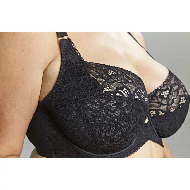 Podprsenka s kosticí Estel 9685  - Panache Sculptresse černá 85JJ