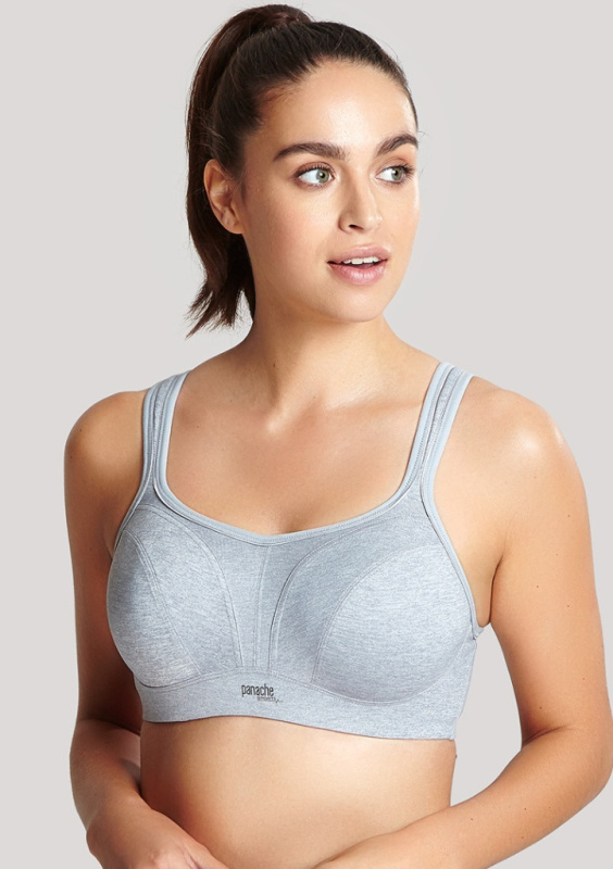 Sportovní podprsenka Panache 5021 grey/marl Barva: Šedá, Velikost: 70H