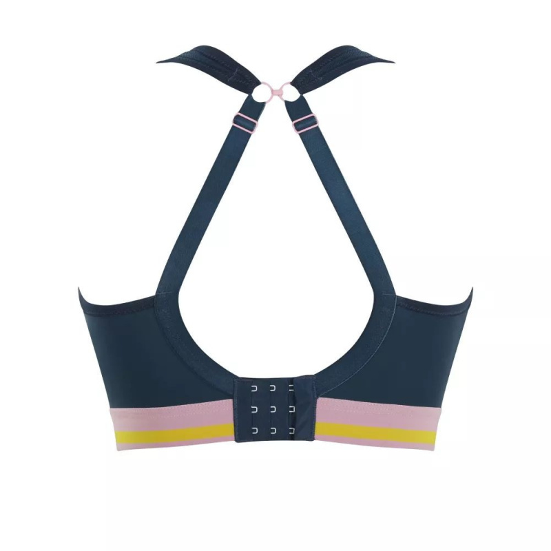 Sportovní podprsenka 7341B Sport blue - Panache tmavě modrá 90/G