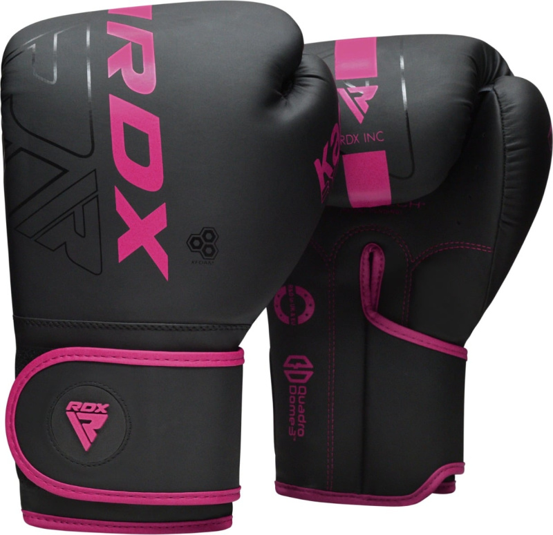 RDX Boxerské rukavice F6 Kara Pink