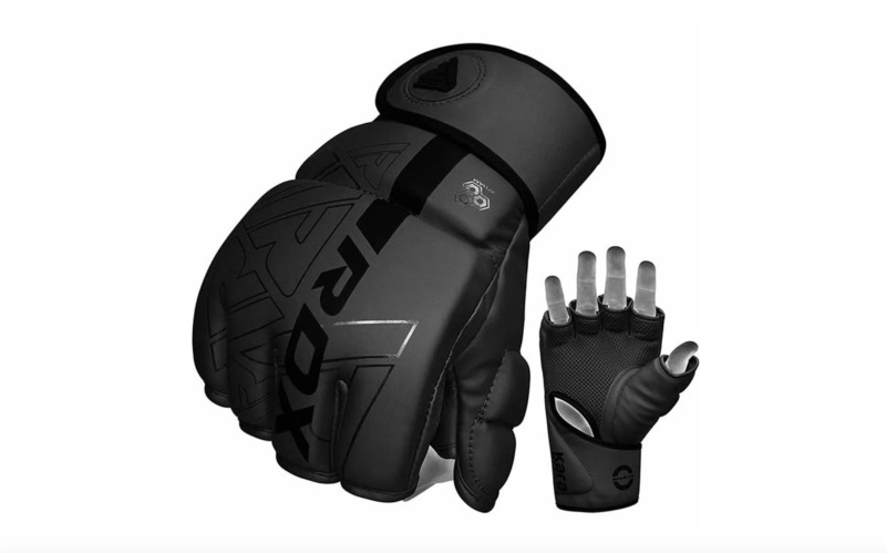 RDX Sports Grapplingové rukavice Kara F6, černá Velikost: S