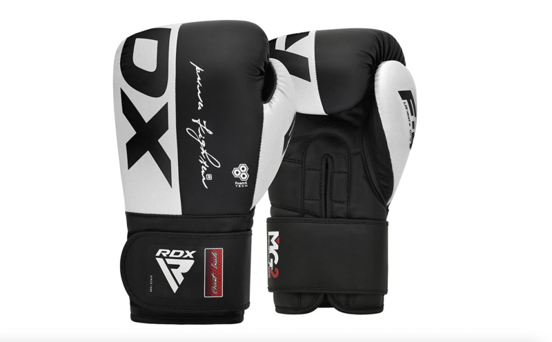 RDX Sports Boxerské rukavice RDX Rex F4, černá/bílá Velikost: 12oz