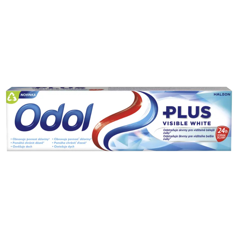 Odol Zubní pasta Plus Visible White 75 ml