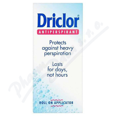 Driclor antiperspir.nadměr.pocení roll-on 20ml