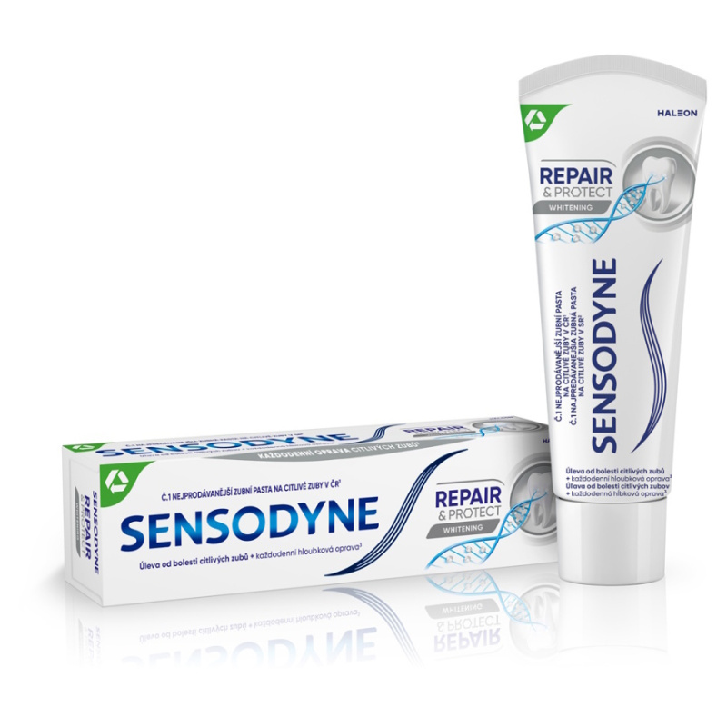Sensodyne Repair & Protect Whitening bělicí zubní pasta pro citlivé zuby 75 ml