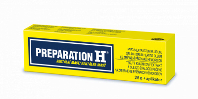 PREPARATION H 10MG/G+30MG/G Rektální  mast 25G