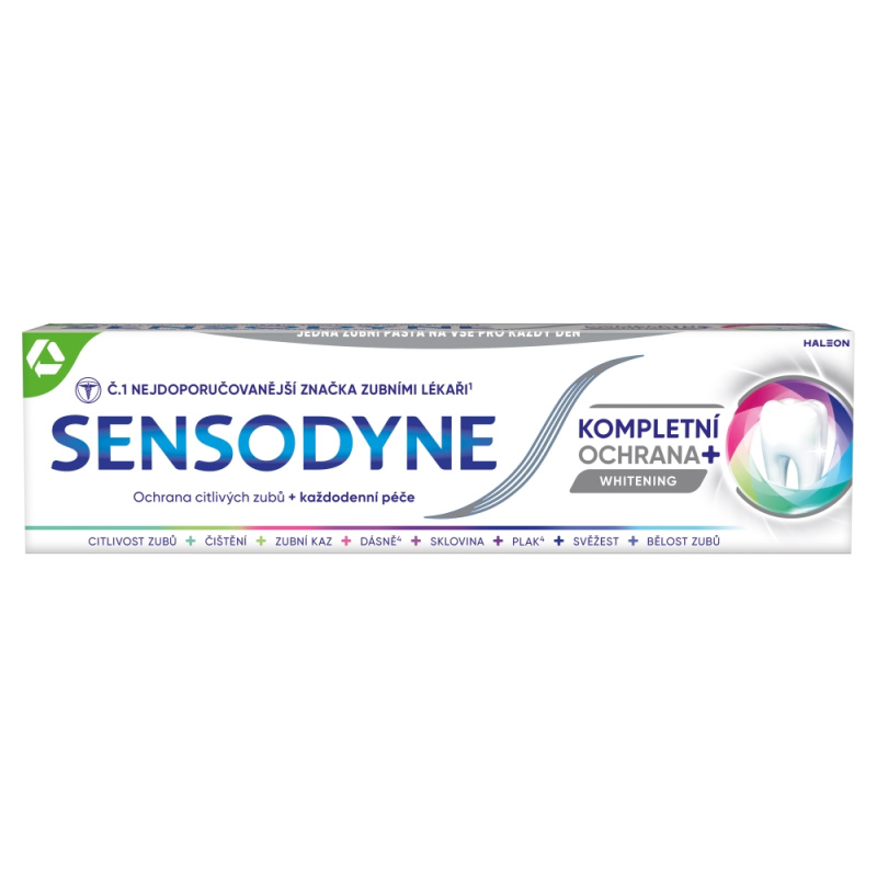 Sensodyne Complete Protection Whitening bělicí zubní pasta 75 ml