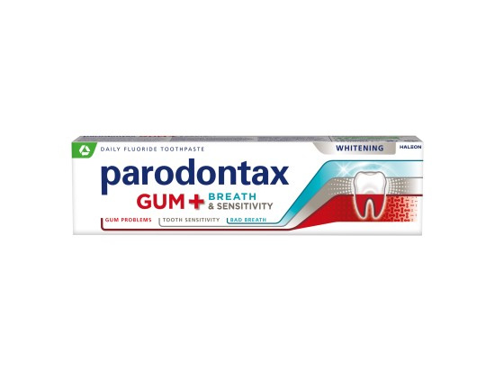Parodontax Gum And Sens Whitening bělicí pasta na zuby 75 ml