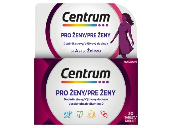 Centrum Od a až po železo doplněk stravy pro ženy 30 ks 47g