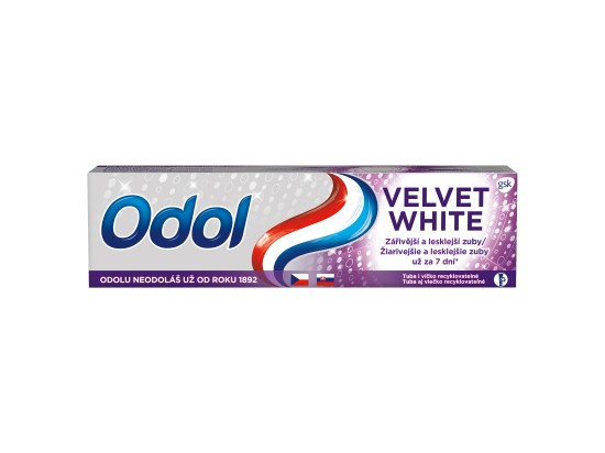 Glaxosmithkline Consumer Odol ZP Velvet White 3x75 ml