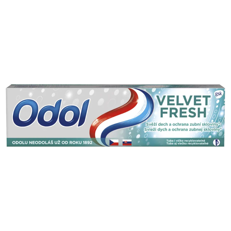 Odol Velvet Fresh Zubní pasta s fluoridem 75 ml