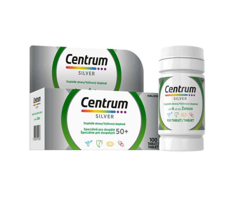 Centrum AZ Silver tbl.100