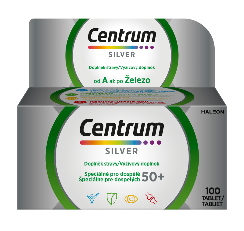 Centrum AZ Silver tbl.100