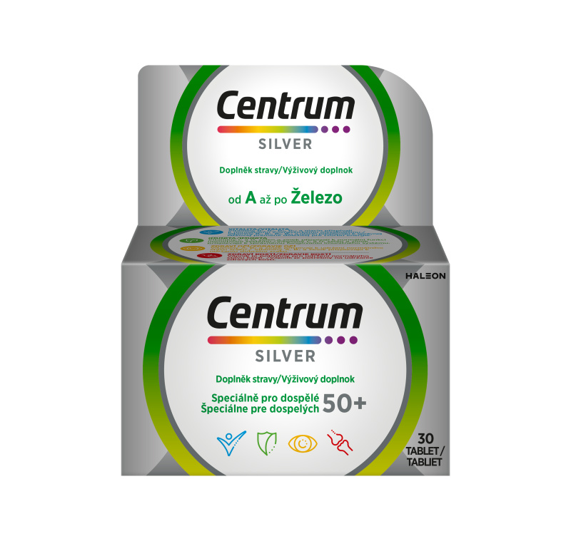 Centrum AZ Silver tbl.30