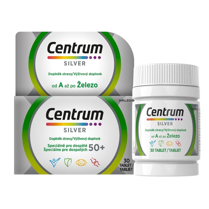 Centrum AZ Silver tbl.30