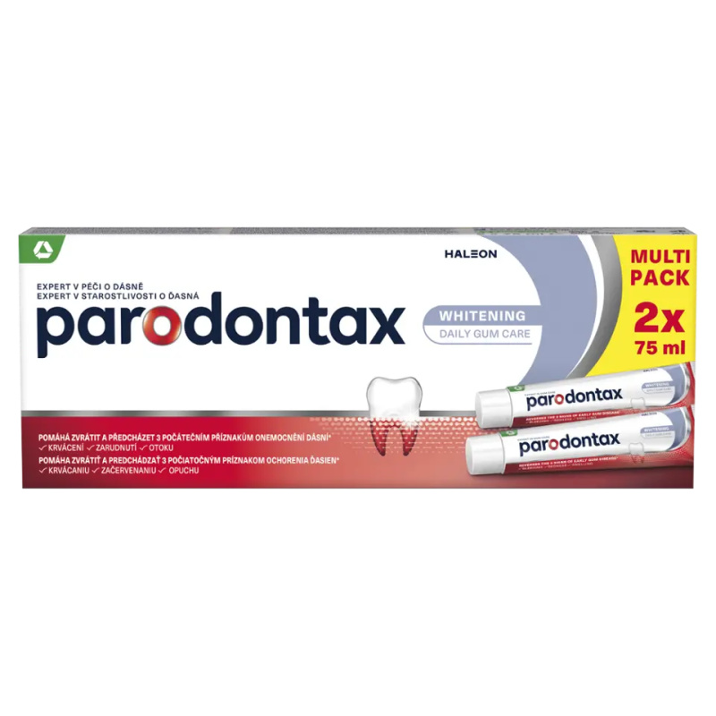 Parodontax Whitening Zubní pasta na paradentózu a bílé zuby