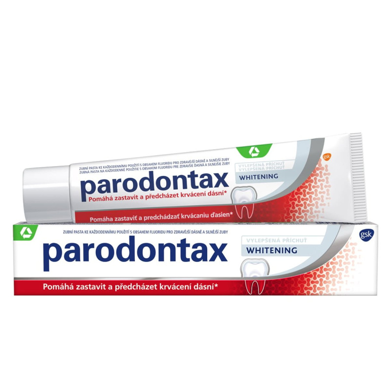 Parodontax Whitening Zubní pasta na paradentózu a bílé zuby