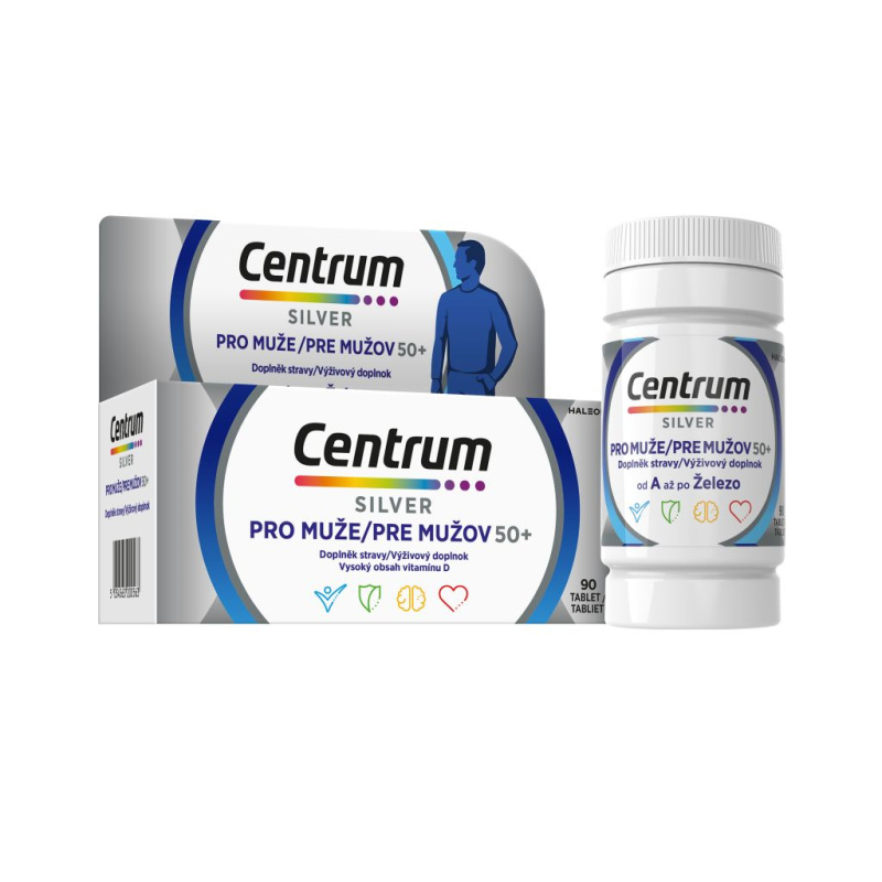 Centrum Silver pro muže 50+ tbl.90