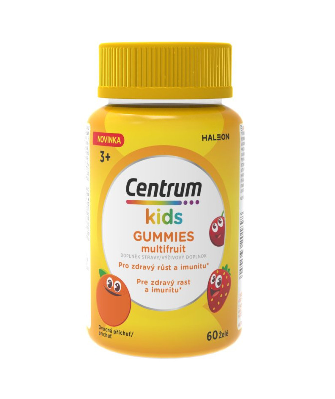 Centrum Kids Gummies multifruit želé 60ks