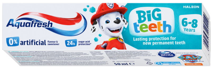 Aquafresh ZP 50ml Kids Big 6-8