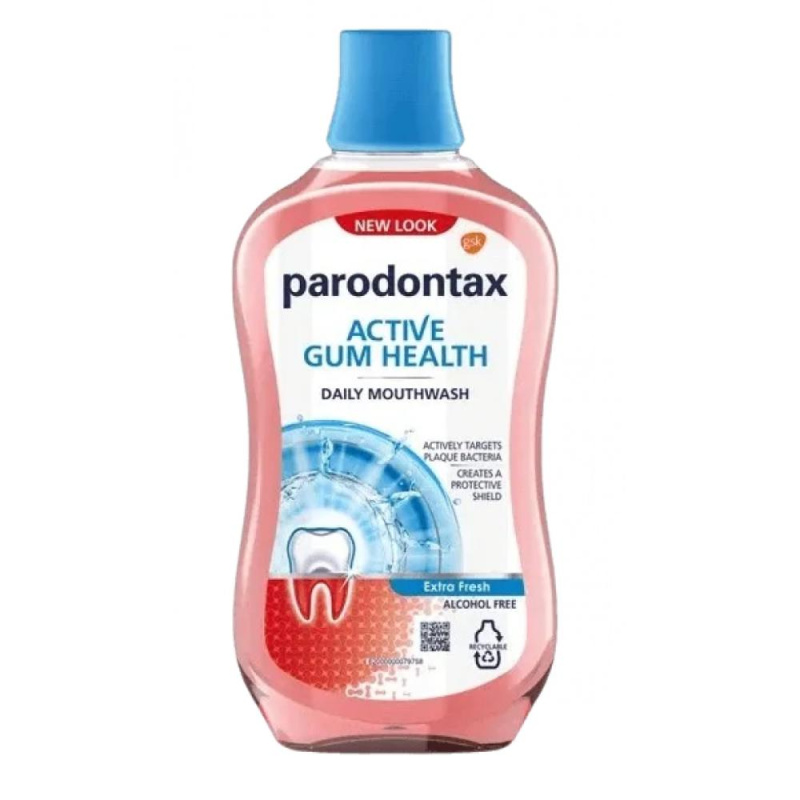 PARODONTAX Daily Gum Care Ústní voda Extra Fresh  500 ml