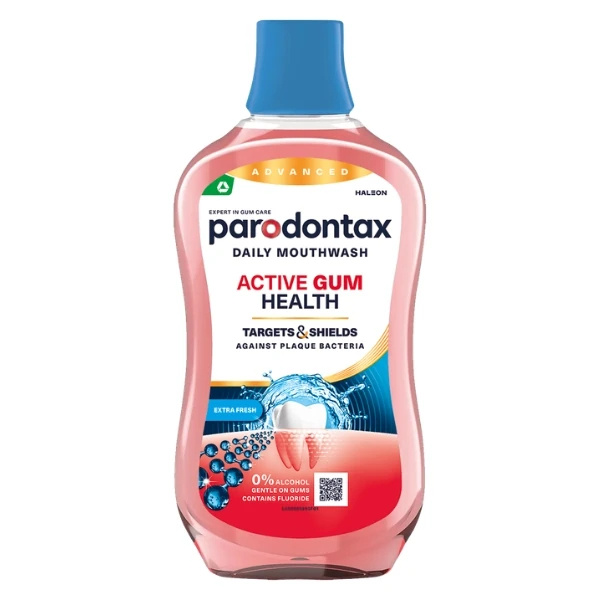 PARODONTAX Daily Gum Care Ústní voda Extra Fresh  500 ml