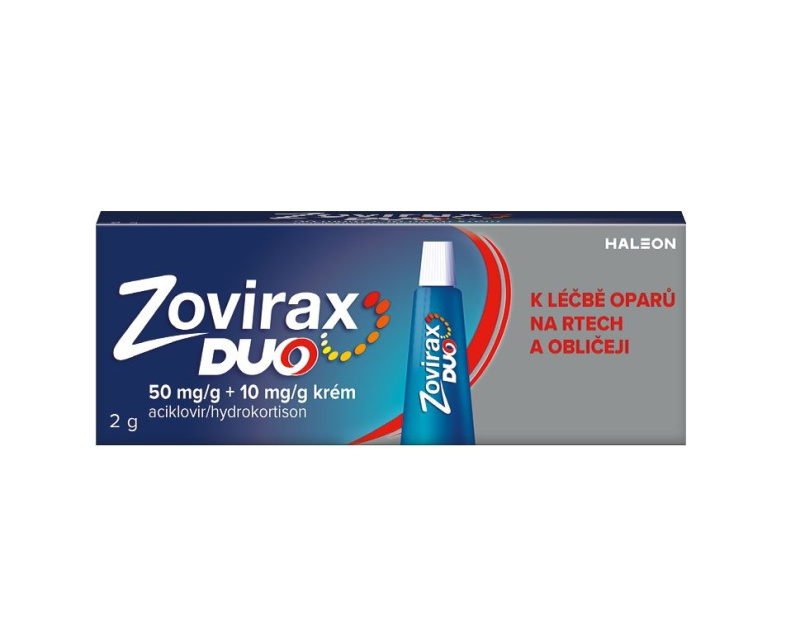 ZOVIRAX DUO 50MG/G+10MG/G krém 1X2G II