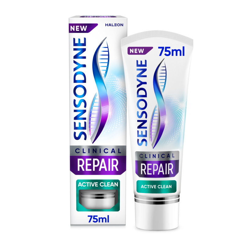Sensodyne Clinical Repair Active Clean zubní pasta 75 ml