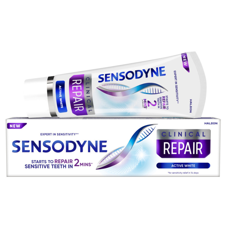 Sensodyne Clinical Repair Active White zubní pasta 75 ml