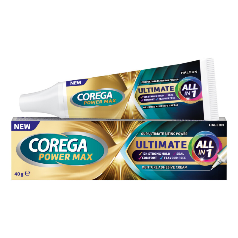 Corega Power Max Ultimate All in One fixační krém 40 g