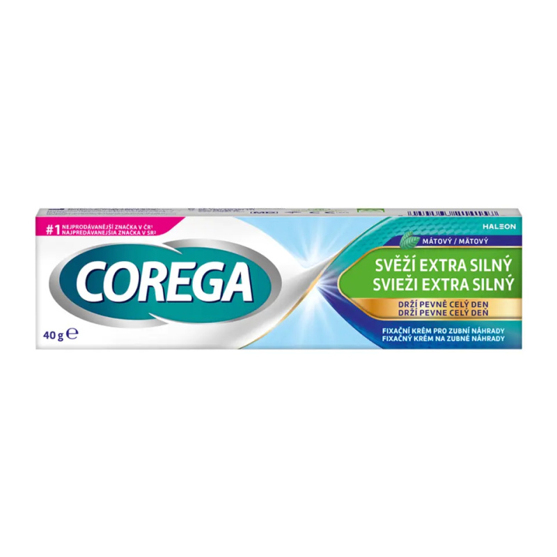COREGA Fixační extra silný krém Svěží dech 40 g