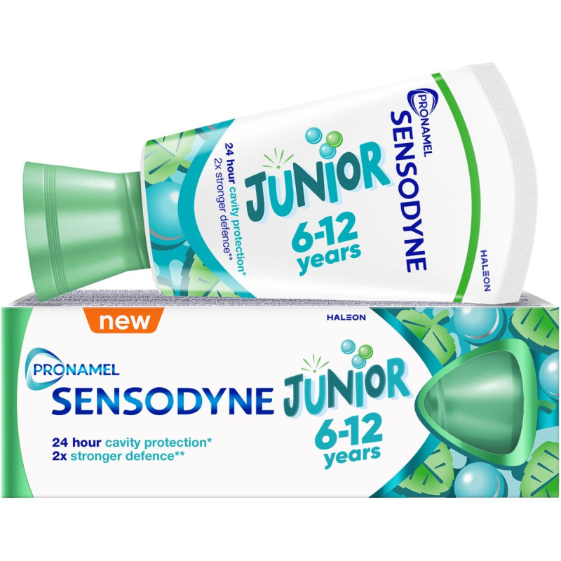 Sensodyne Junior zubní pasta pro děti 6–12 let