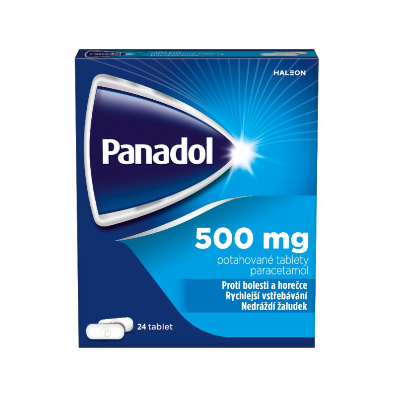 PANADOL 500MG Potahovaná tableta 24 III