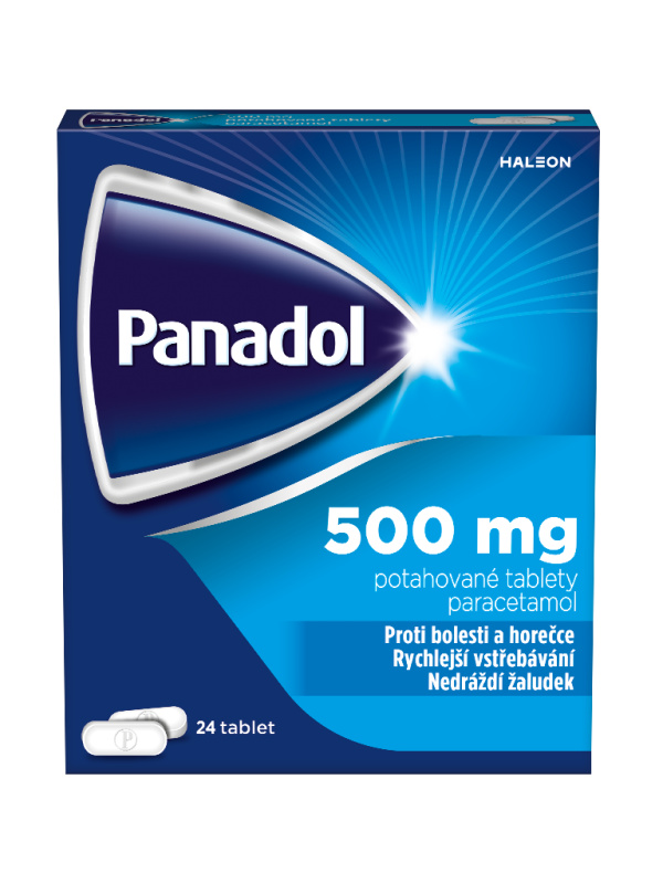 PANADOL 500MG Potahovaná tableta 24 III
