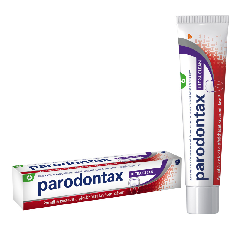 Parodontax Ultra Clean zubní pasta proti krvácení dásní a parodontóze 75 ml