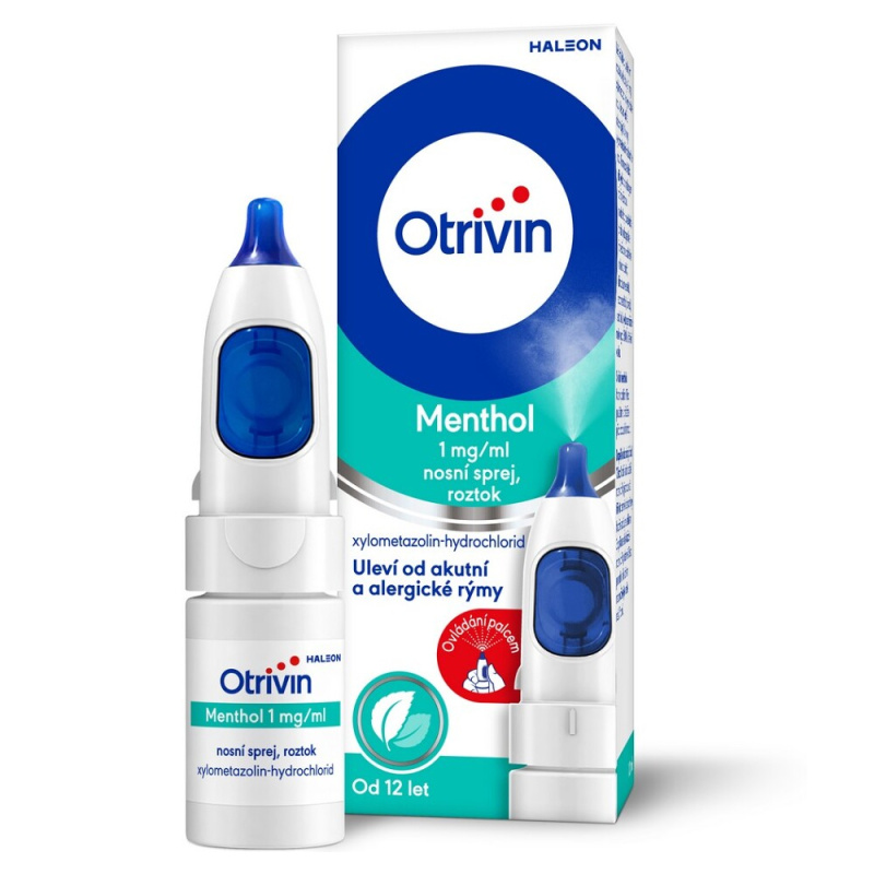 OTRIVIN Menthol 1mg/ml nosní sprej 10mI
