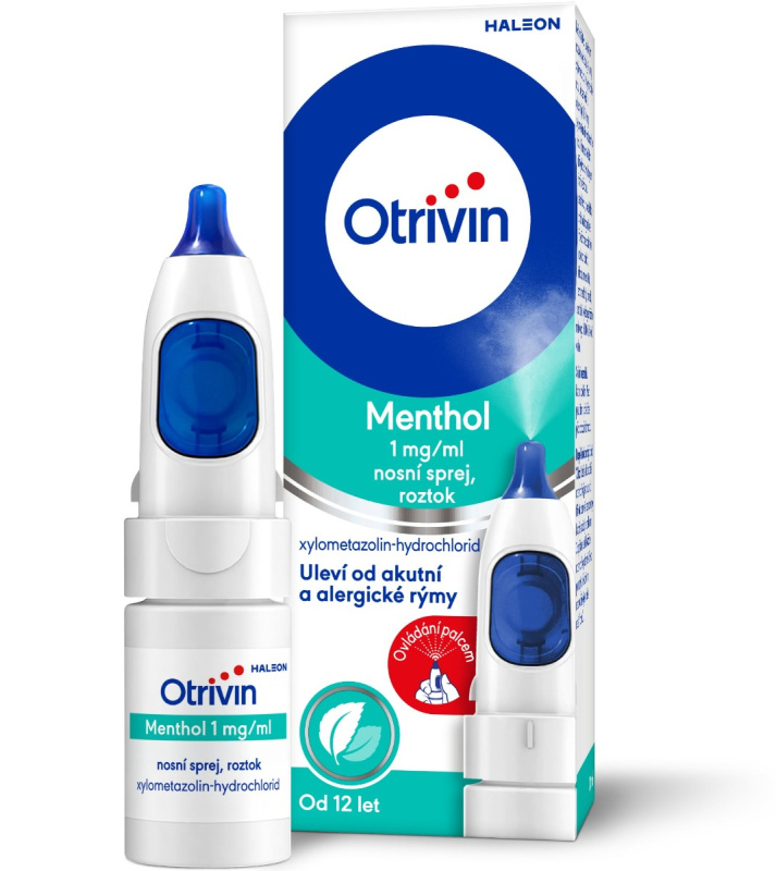 OTRIVIN Menthol 1mg/ml nosní sprej 10mI